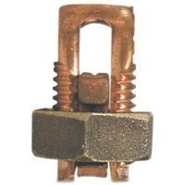 Erico nVent  Split Bolt Connector, 2 to 20 Wire, Silicone Bronze Alloy, Bronze ESB2/0